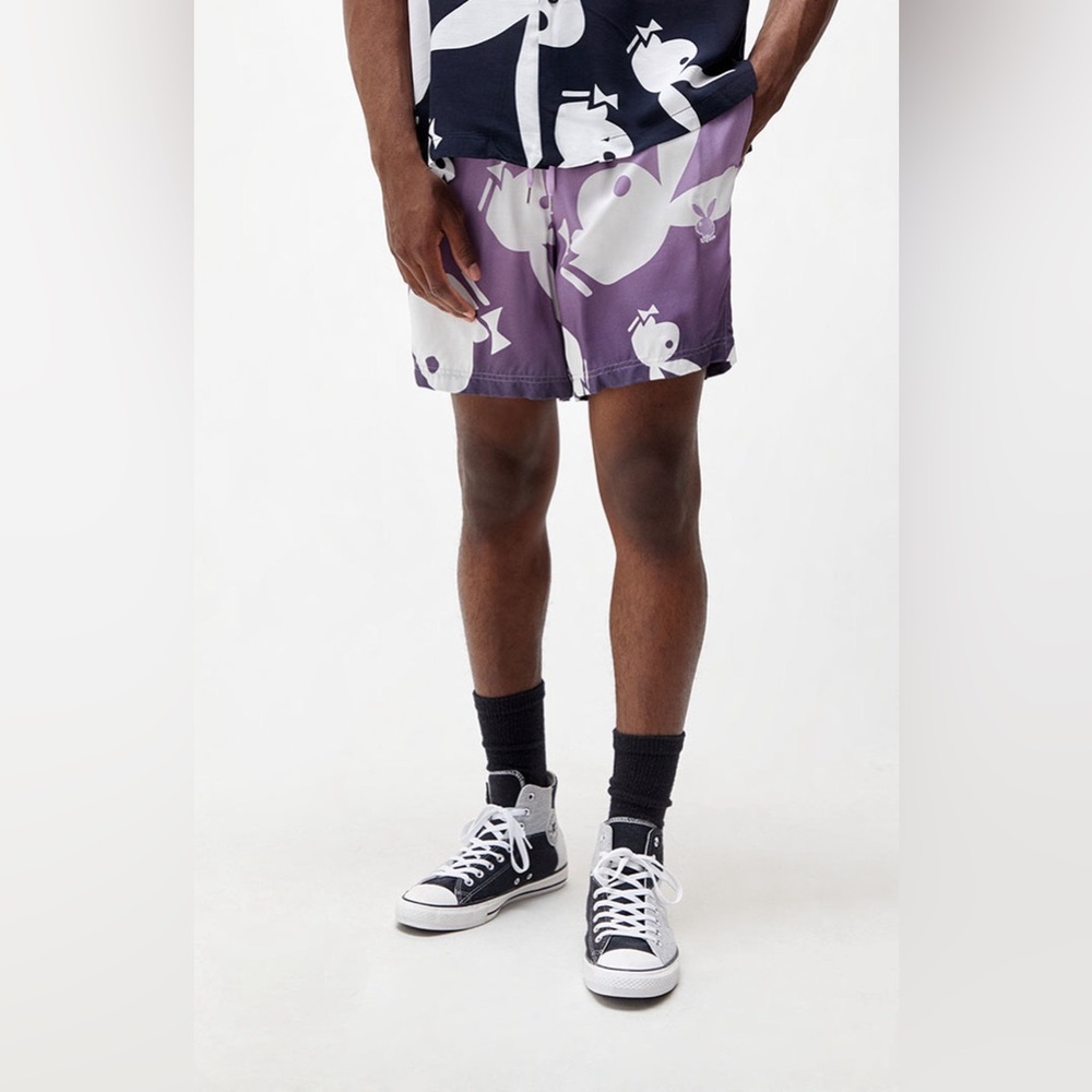 Men’s Large PacSun/Playboy Purple Shorts